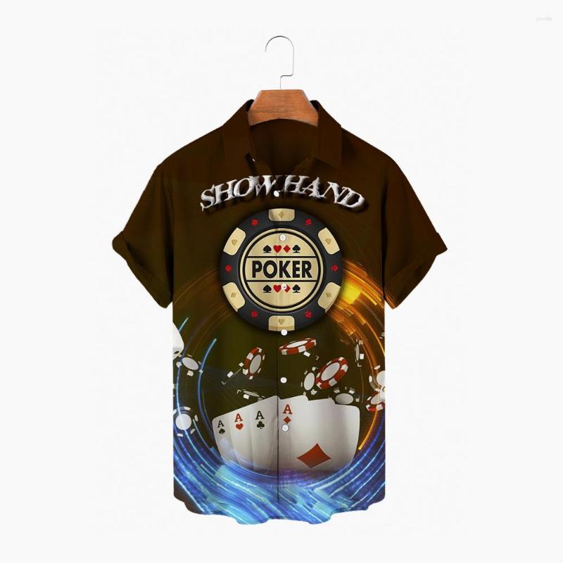 

Men's Casual Shirts 2023 Men's Summer Cool Thin Floral Camisa Retro Social Masculina Hawaiian Shirt Casino Top Short-sleeved Printing, E01-jdcs09061