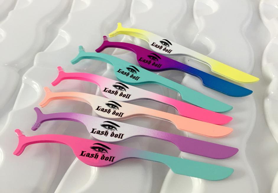 

False Eyelash Applicators Stainless Steel Multifunctional False Eyelash Auxiliary Applicator Remover Tweezers Cosmetic Makeup Tool8114493