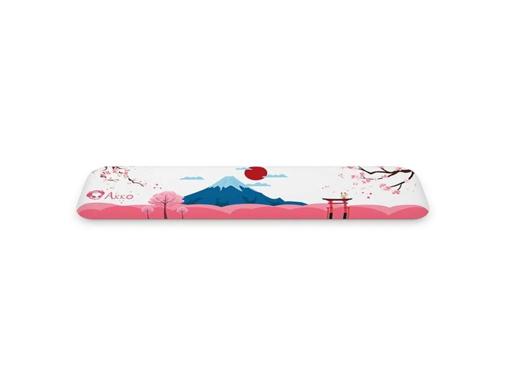 

Akko Mount Fuji Sakurarest Keyboard Hand Cherry Pink Mouse Wrist Support Palm Rest for 87 108 Keys S268W2346783, Red