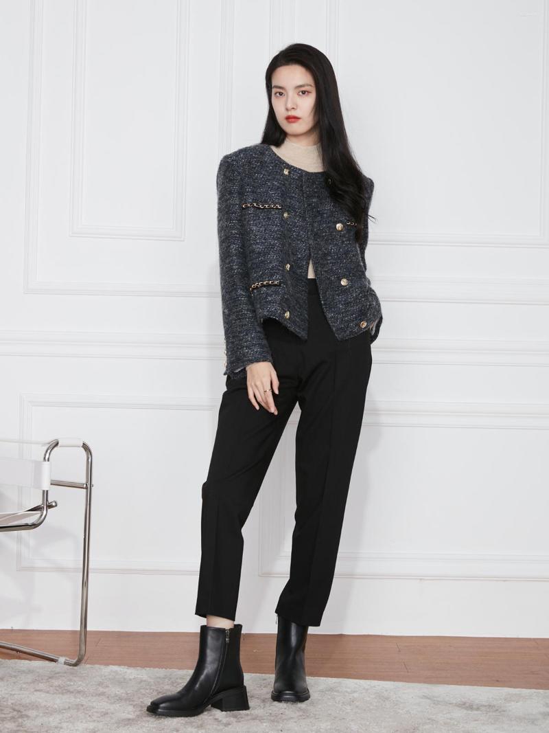 

Women's Jackets High Quality Elegant And Grey Top, Blue snail grey a216