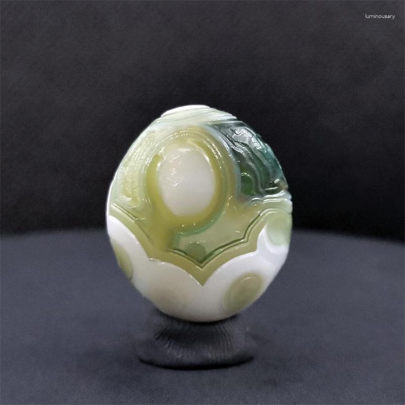 

Loose Gemstones Pure Natural Wishing Agate Rough Colorful Flower Eye Is Extremely Rare And Precious Beads For DIY Minerals