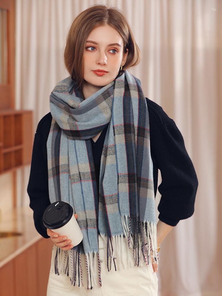 

Scarves Imitation Cashmere Women Scarf Winter Preppy Style Plaid Scarve Pashmina Tassel Mujer Femme Foulard Bufanda Long Wrap Shawl Men