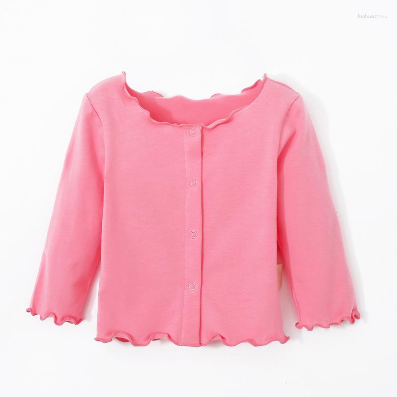 

Jackets 2023 Girls Spring Autumn Clothes Long Sleeve Candy-colored Cardigan Jacket Infant 1-5Y RT119, Green