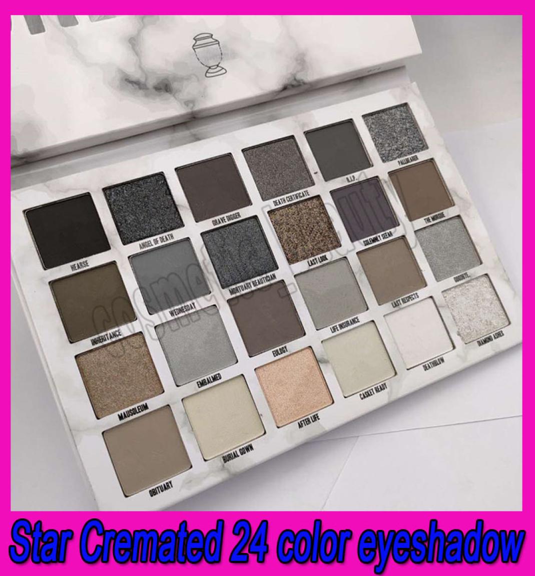 

2020 J Five Star Cremated eyeshadow palette Makeup Cremated 24 color eyeshadow palette Shimmer Matte high quality 1115745, Multi