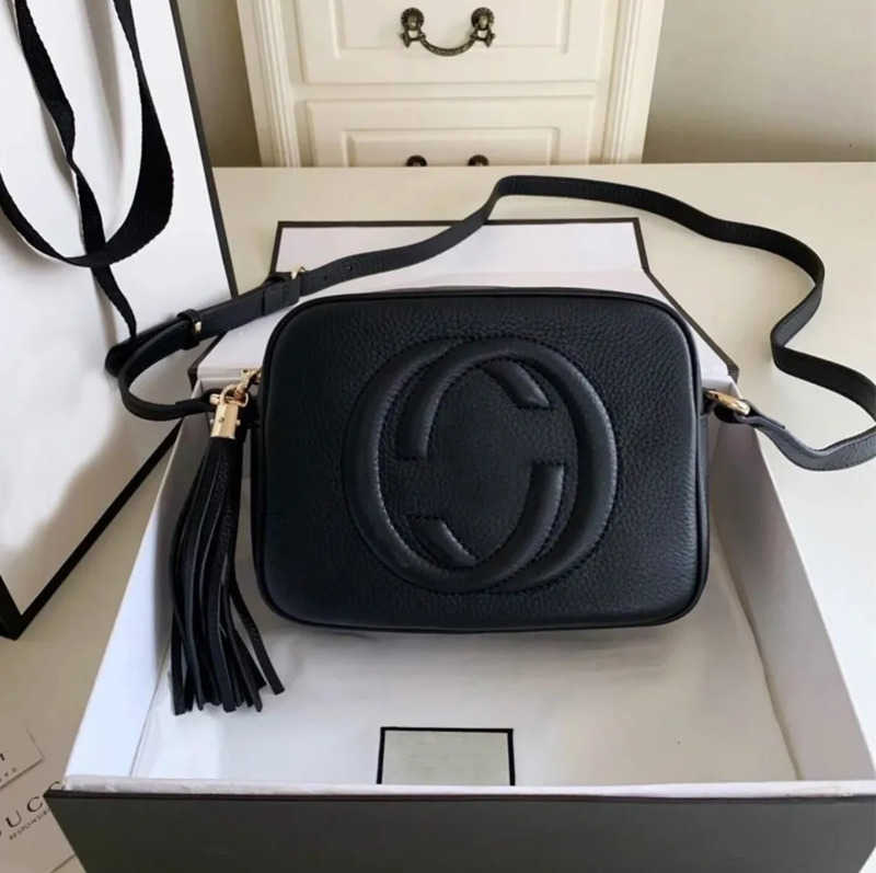 

Fashion brand designer bag Women Designer Handbags Purses Soho Disco handbag Wallets Crossbody Bags Tassel Shoulder Bag, Red