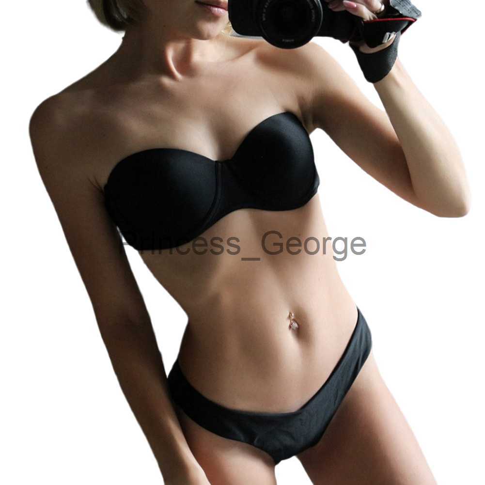 

Women's Plus Size Swimwear Women Bikini Strapless Swimsuit Wired Hard Wrap Leopard Snakeskin Print Beach Pool Party Thong 2 Pieces Off Shoulder Beachwear x0621, As photo shows