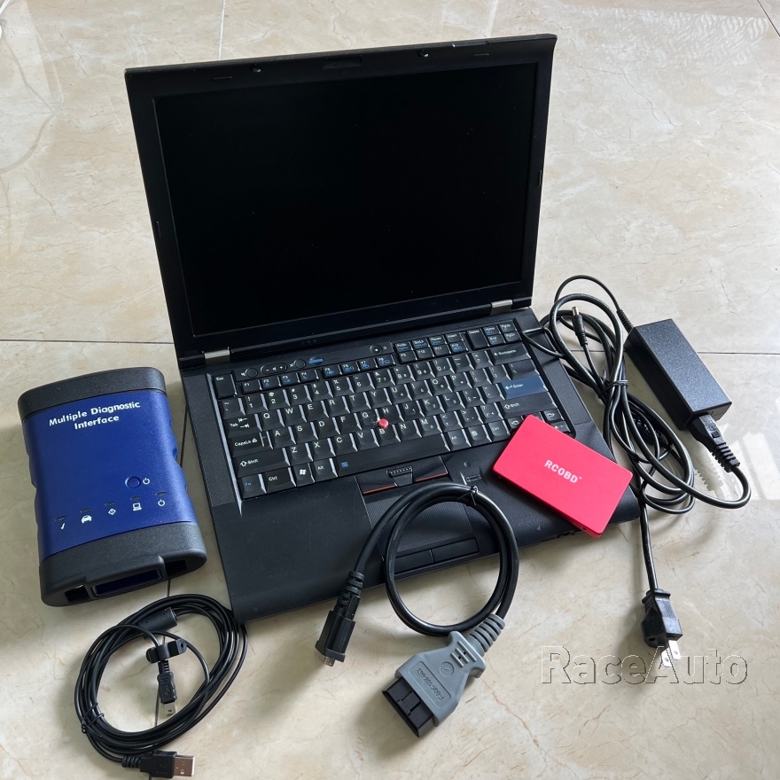 

2023 MDI Multiple Diagnostic Interface with Software For G-M MDI GDS 2 AND TECH2 installed in T410 laptop ready use
