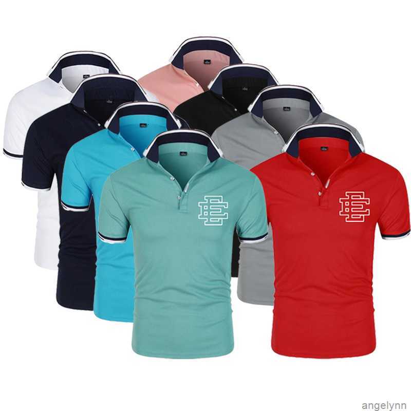 

Designer T-shirts Mens Fitness Ee Tees Eric Emanuel Classic Short Sleeve Womens Lapel T-shirt Mesh Breathable Sports Tops Mi6d