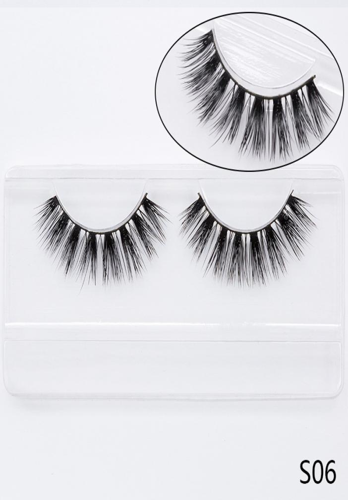 

2019 Natural 3d 100 False Eyelashes Thick Eyelash Extension Volume Long False Eyelashes Makeup Soft Fake Lashes9262125