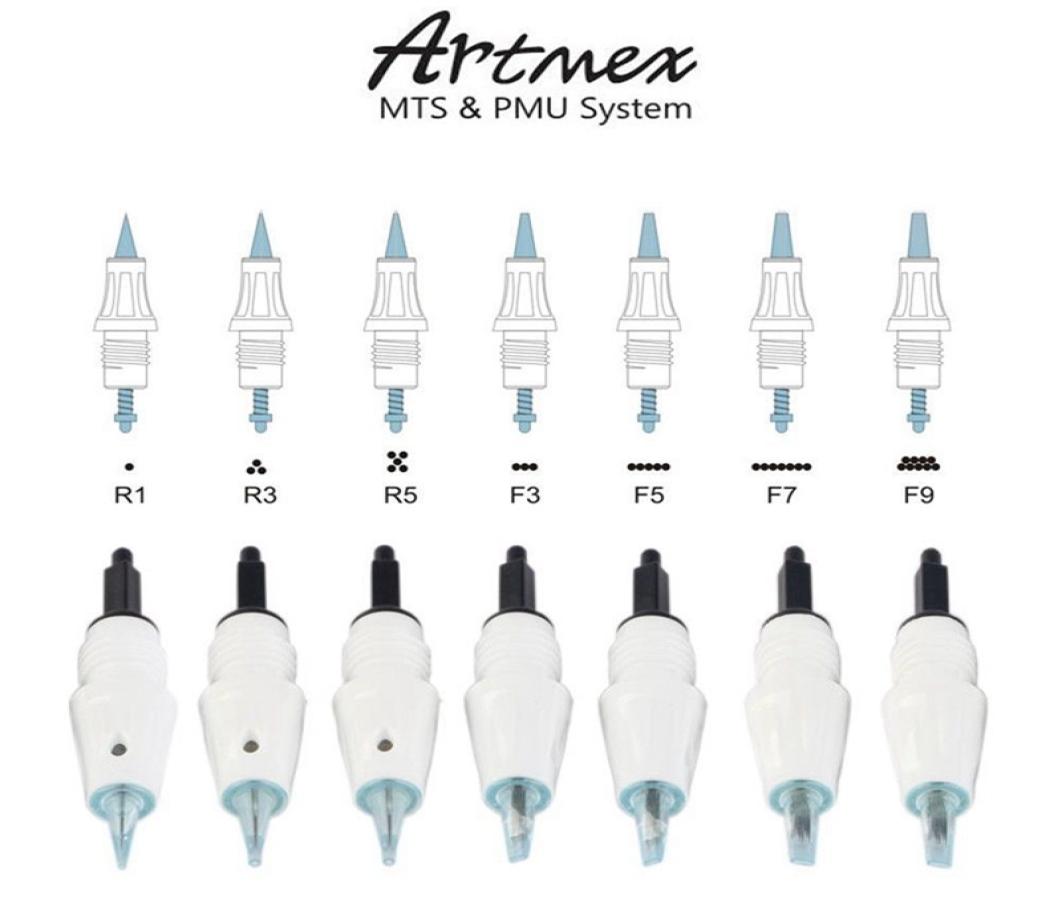 

Disposable Needle Cartridge for Artmex V8 V6 V3 V9 semi permanent makeup machine Derma pen Microneedle M1 L1 R3 R5 F3 F5 F75664753