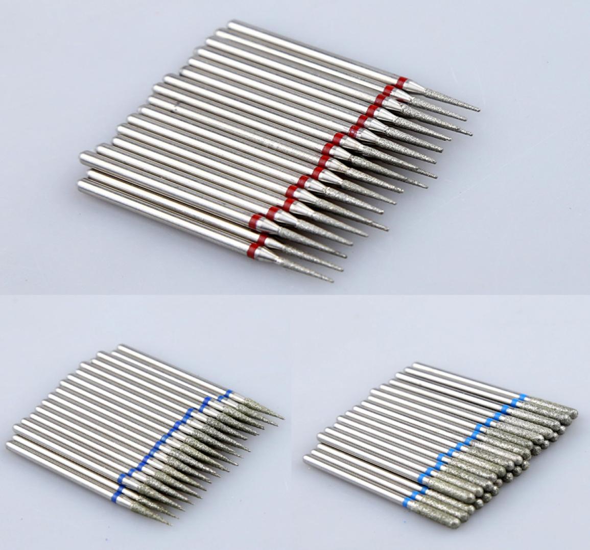 

10pcs Diamond Nail Drill Bit Set Milling Cutters Nail Manicure Electric Cutter Bits Cuticle Polishing Tools Nail Accessories1754248