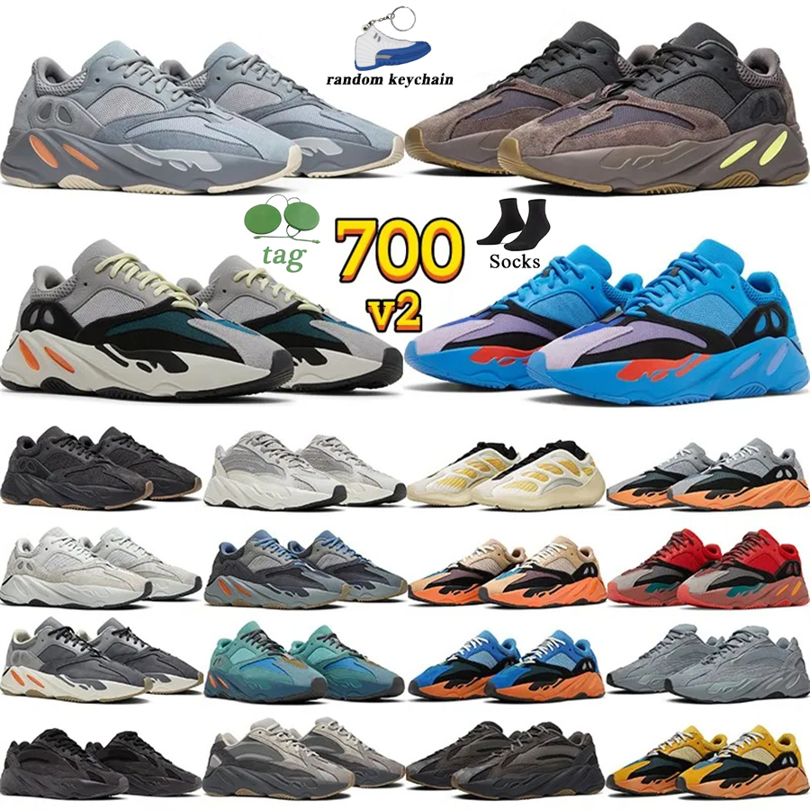 

Designer Running Shoes luxury sneakers 700 v2 v3 men Women brand Casual shoes Hi-Res Blue Red Salt Zebra Cream Utility Black Analog Fashion runner outdoor trainers, 21