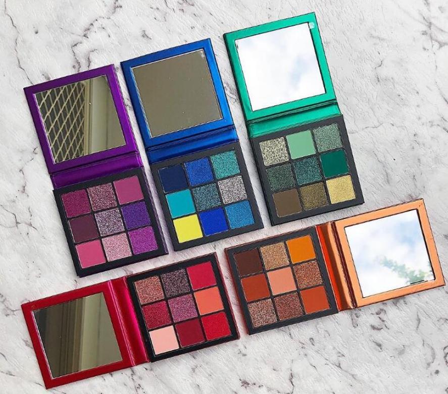 

11 choice Ins style Nine colors Shiny Eye Shadow colour Earth Metallic color Portable Powder Pearl light Waterproof Sweet eyeshado1344208, Sky blue