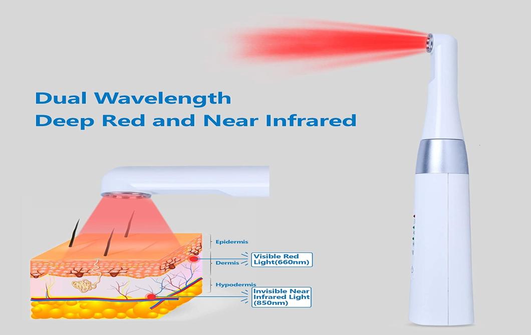 

Handheld face Devices Oral Hygiene Red Light Therapy Cove canker cold Sore device rage treatment inside or outside in mouth 660nm 6710516