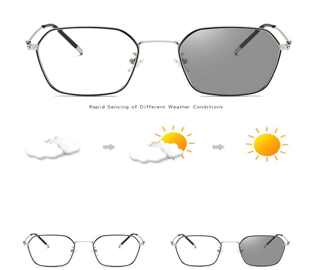 

Pochromic Glasses Men Anti Blue Light Blocking Color Changing Eyeglasses Computer Blue Ray Retro Women Eyewear1400782