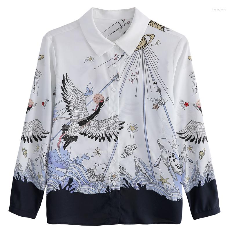 

Women' Blouses Korean Fashion Ladies Shirts Casual Women Tops Female Woman Button Up Shirt Girl Long Sleeve Blouse BVy1059, Mixed color