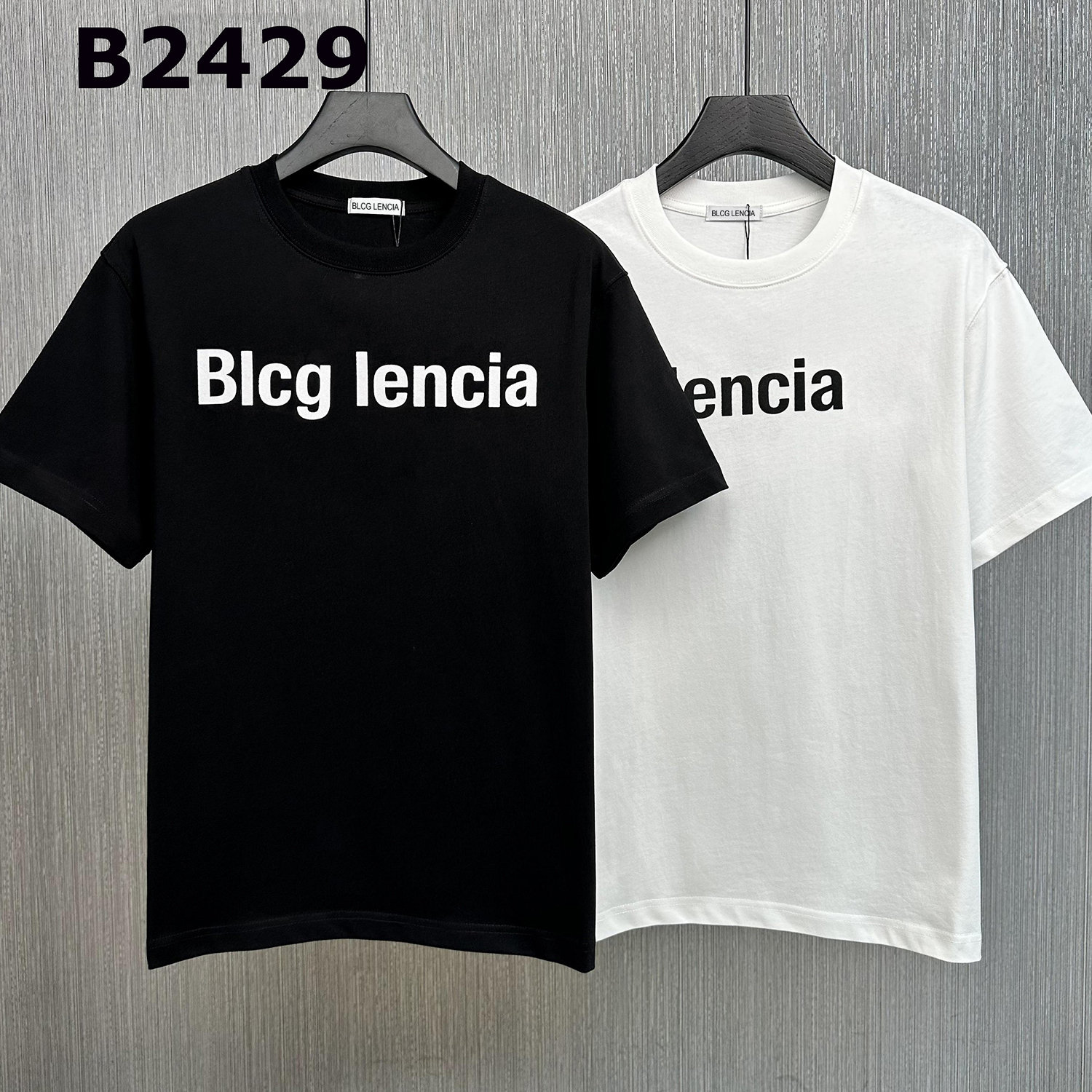 

BLCG LENCIA 2023 Summer New 250g 100% Cotton Fabric T-shirt Men High Quality Print Color Drop Sleeve Loose Tshirts Oversize Tops 22416, White