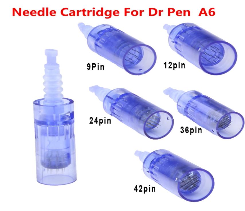 

50pcslot Needle Cartridge For 9123642 nano pin derma pen Microneedle wireless Dermapen Dr Pen ULTIMA A6 needle cartridge3671001