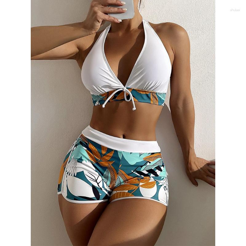 

Women's Swimwear 2023 High Waist Sexy Swimsuit Women Summer Bathing Suit Bikini Set Plus Size Beach Swimming, Blue