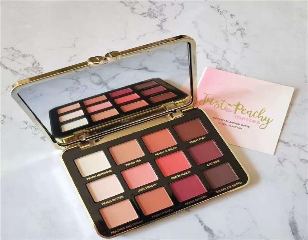 

Faced makeup palettes Just Peachy Matte Eye Shadow Collection Edition Palette 12 Colors mattes eyeshadow palette5696886, Multi