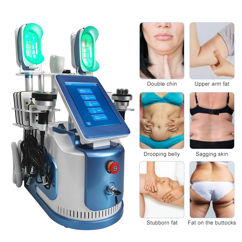 

Good effective 360 Degree Fat Reduction Rf Cryo Vacuum Slimming Therapy Cryolipolysis Machine