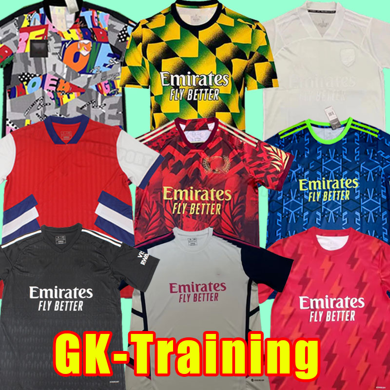 

soccer jerseys 23 23 SMITH ROWE SAKA MARTINELLI TIERNEY 2023 2024 football shirt Men ODEGAARD G.JESUS FABIO VIEIRA Training NO MORE RED Goalkeeper ICON