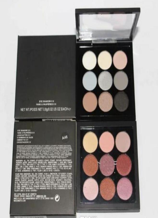 

6 PCS GIFT high quality Selling 2020 Newest Products Makeup 9 COLORS EYESHADOW9348573, Multi