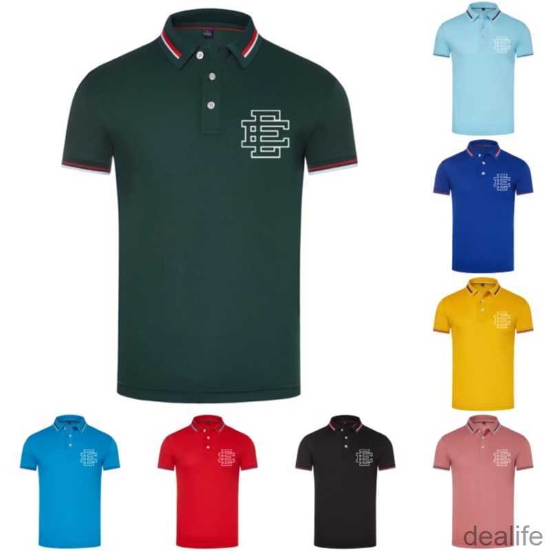

Shitr Ee Mens T-shirts Eric Emanuel Polo Shirt Classic Lapel Short Sleeved Brand Casual Fitness Tees Womens T-shirt Summer Street Fashion Tops Rol2