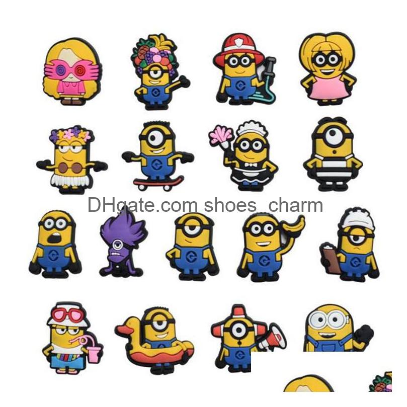 

Shoe Parts Accessories Pvc Charms Custom Cute Cartoon Clog Drop Delivery Otqp2