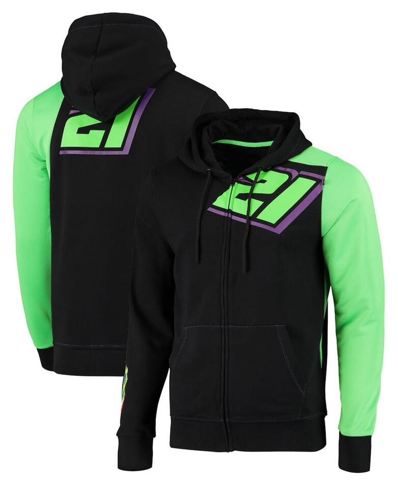 

2023 new F1 Formula One team racing suit racer sweater leisure sports zipper sweater coat