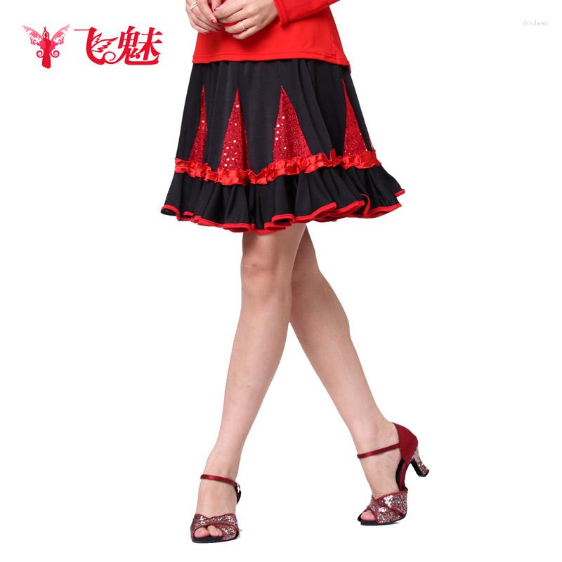 

Stage Wear Women's Square Dance Skirt Dress Latin Big Swing, Green