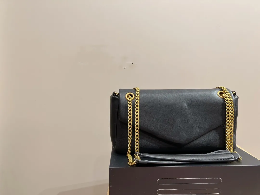 

Women bags CALYPSO Chain bag LOULOU Y-shaped Fashion Shopping Satchels Shoulder Bags flap leather crossbody messenger bags Luxury designer purses wallet handbags, Black