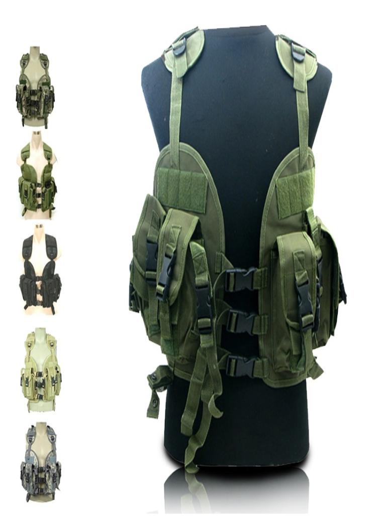 

US Navy Seal tactical sports vest CQB LBV Modular Tactical Assault Vest 6 colors 6461134, Sky blue