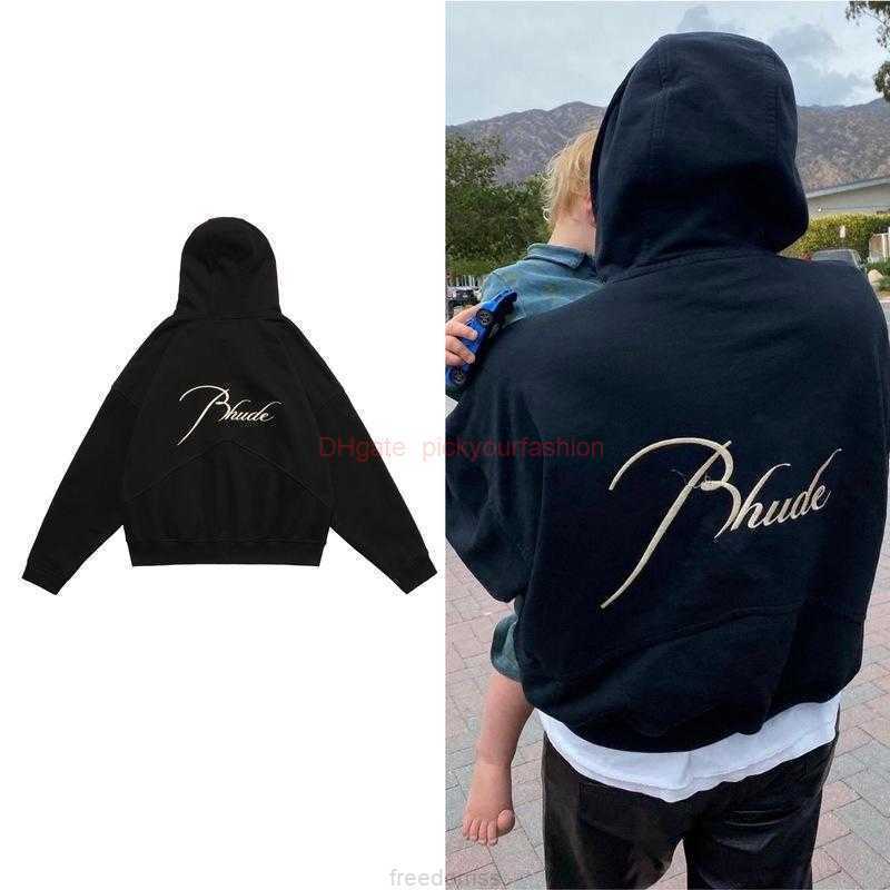 

Designer Clothing Mens Sweatshirts Hoodies Us Street Rhude Capsule Zipper Cardigan Mens Womens Terry Coat Hoodie Embroidered Sweater Ins the Same Style Fashion Str, Shipping fee