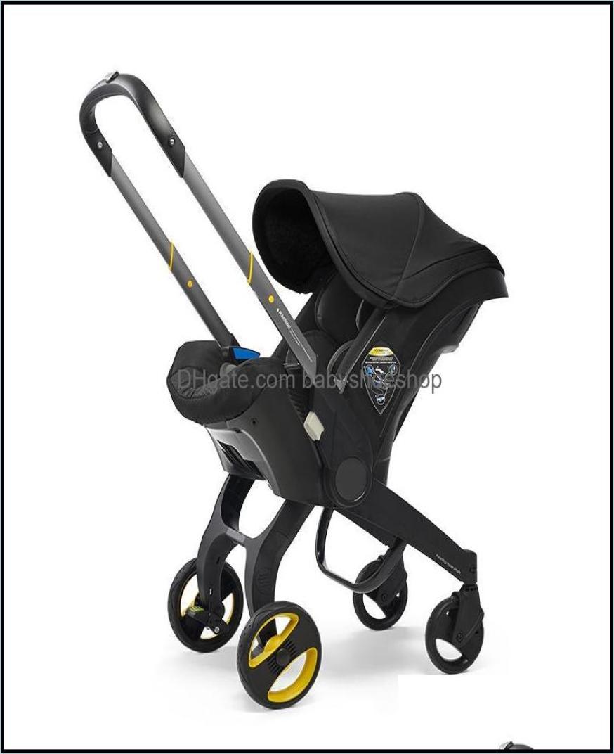 

4In1 Car Seat Stroller Born Baby Carriage Bassinet Wagen Portable Travel System With Strollers Drop Delivery 2021 Strollers Baby 7409951