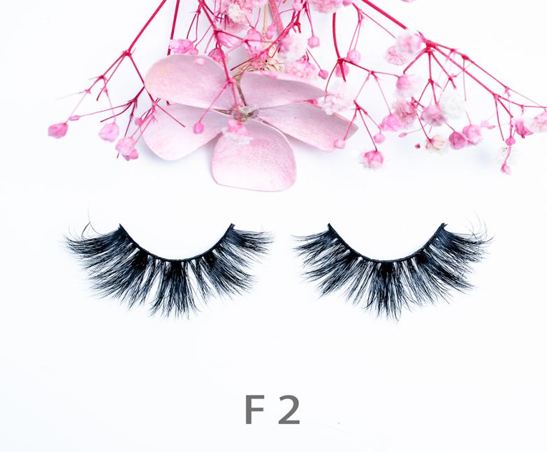

F Series 15mm Lashes Whole 3D Mink Eyelashes Custom Private Label Natural Long Fluffy False Eyelash Extensions Soft Real 5D Mi3695768