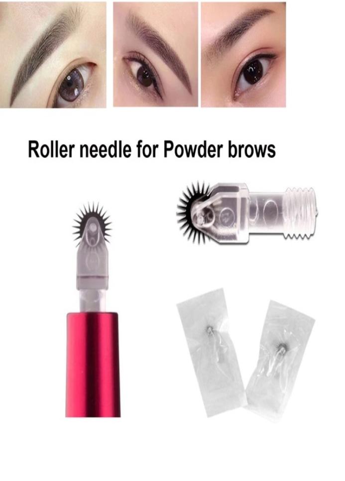 

New arrving roller pin needles for fog shading very easy coloring microblading needles for eyebrow makeup permanent makeup needles1042244