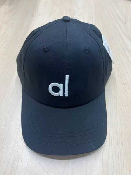 

Designer Hats Alo Yoga Cap For Men And Women's Large Cap Shows Small Face Versatile Baseball Cap Outdoor Sports Trend Sunscreen Hat Balck Fashion, Pink embroidery