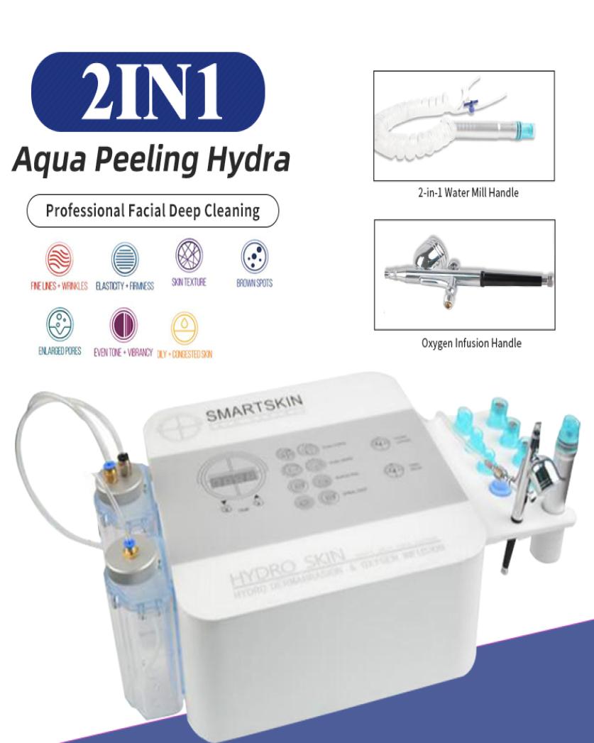 

2021 Hydro FacialDermabrasion Microdermabrasion Oxygen Infusion and Gentle Exfoliation Skin Peeling Face Cleaning Beauty Machine9170270