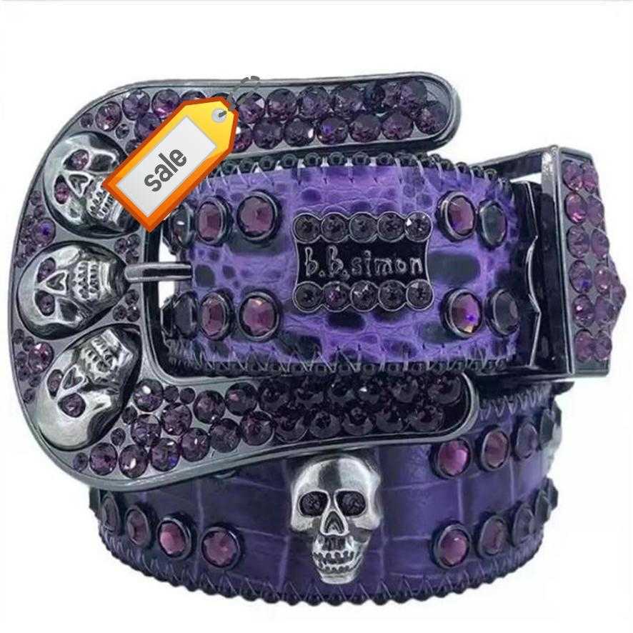 

2022 Designer Bb Belt Simon Belts for Men Women Shiny diamond belt Black on Black Blue white multicolour347j5