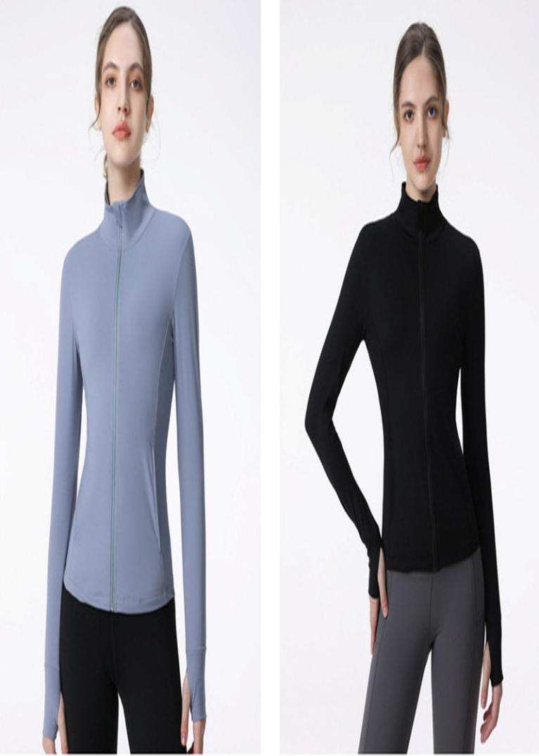 

al Yoga Jacket Slim Slim Warm Running Cardigan Top Sweat Absorbing Fast Dry Outdoor Fitness Long Sleeve9946389, Gold