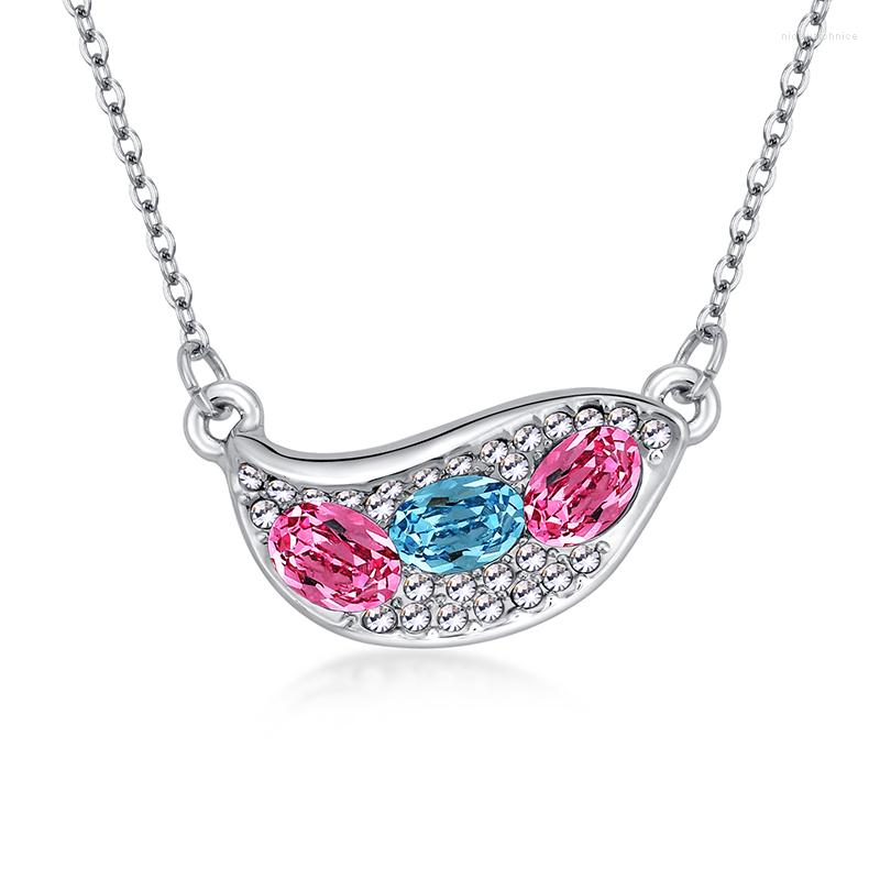 

Pendant Necklaces NL-00079 Authentic Austrian Crystal Jewelery Heavy Metal Free Fashion Necklace Christmas Gift Items