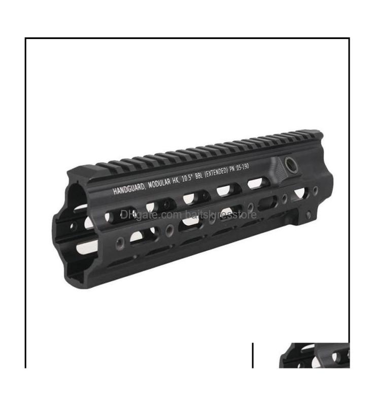 

Others Tactical Accessories Gear Gel Ball Blaster Smr Rail Handguard G Style 105 Inch For Hk416 Slim Fl Dhz37 Drop Delivery Dhddi8725381, Green