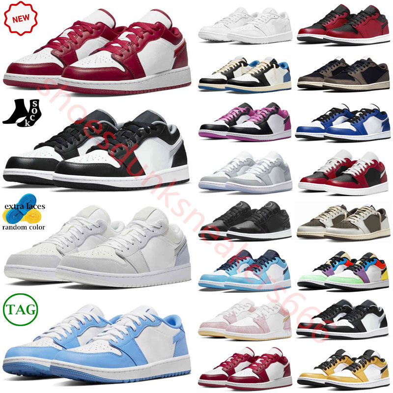 

basketball 1 Jumpman 1s Low sneakers MenNext Chapter Chicago Lost Found Black Phantom Dark Reverse Mocha Starfish True Blue Patent Bred Women Sports Trainers, Color#43