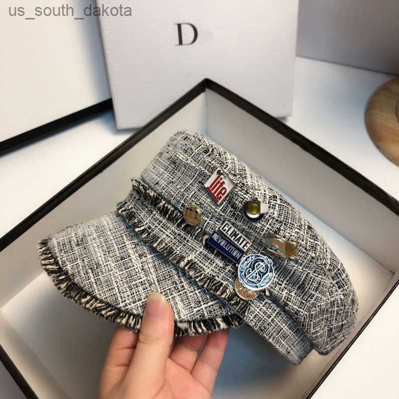 

Women Casual All-match Flat-top Navy Hat Autumn And Winter Warm Tassel Fashion Beret Retro Caps L230523, White