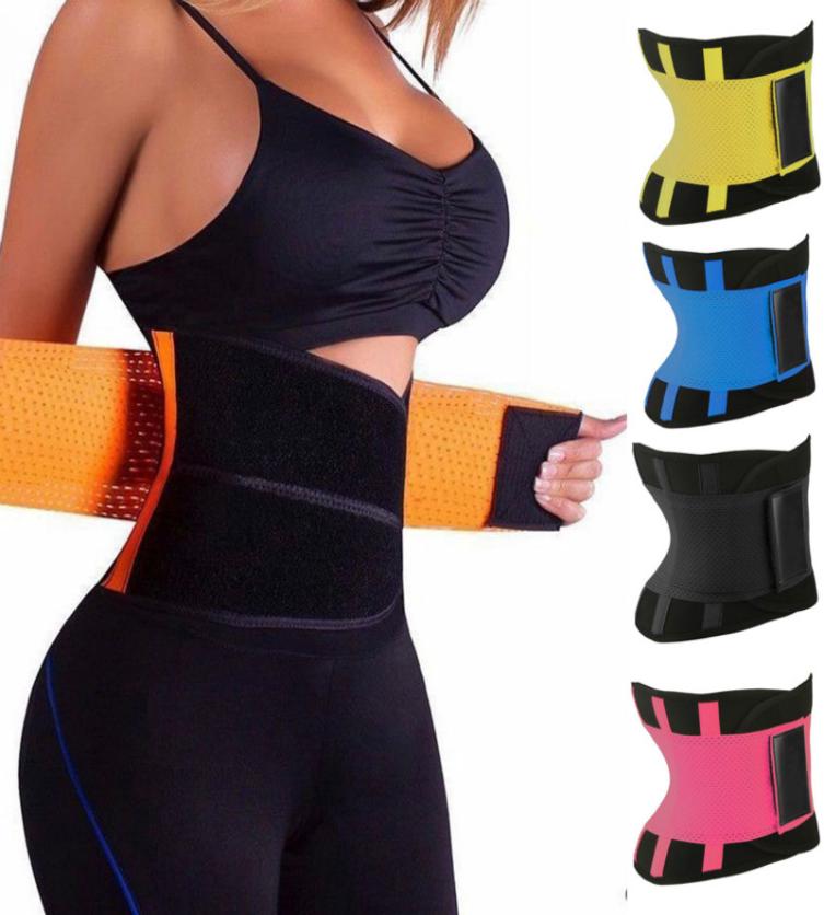 

Women And Men Adjustable Elstiac Waist Support Belt Neoprene Faja Lumbar Back Sweat Belt Fitness Waist Trainer Heuptas1447173, Yellow