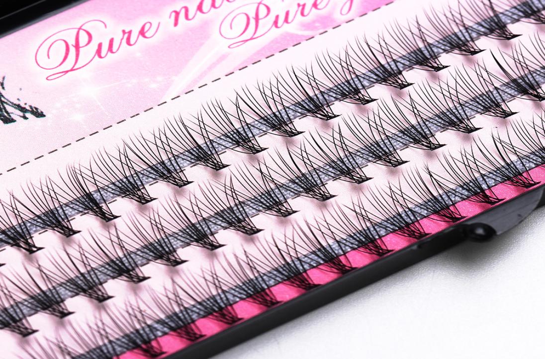 

60Pcs 68101214mm Grafting Fake False Eyelashes Individual Black Long Cluster Eye Lashe Extensions Makeup Tools Drop 7375994