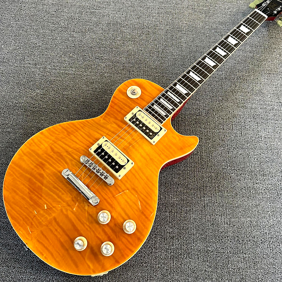 

Custom Shop, Stendan True Piano, Silk Wrap, Small Upright Grimaces Electric Guitar,One Piece Of Body & Neck,Free Shipping 01