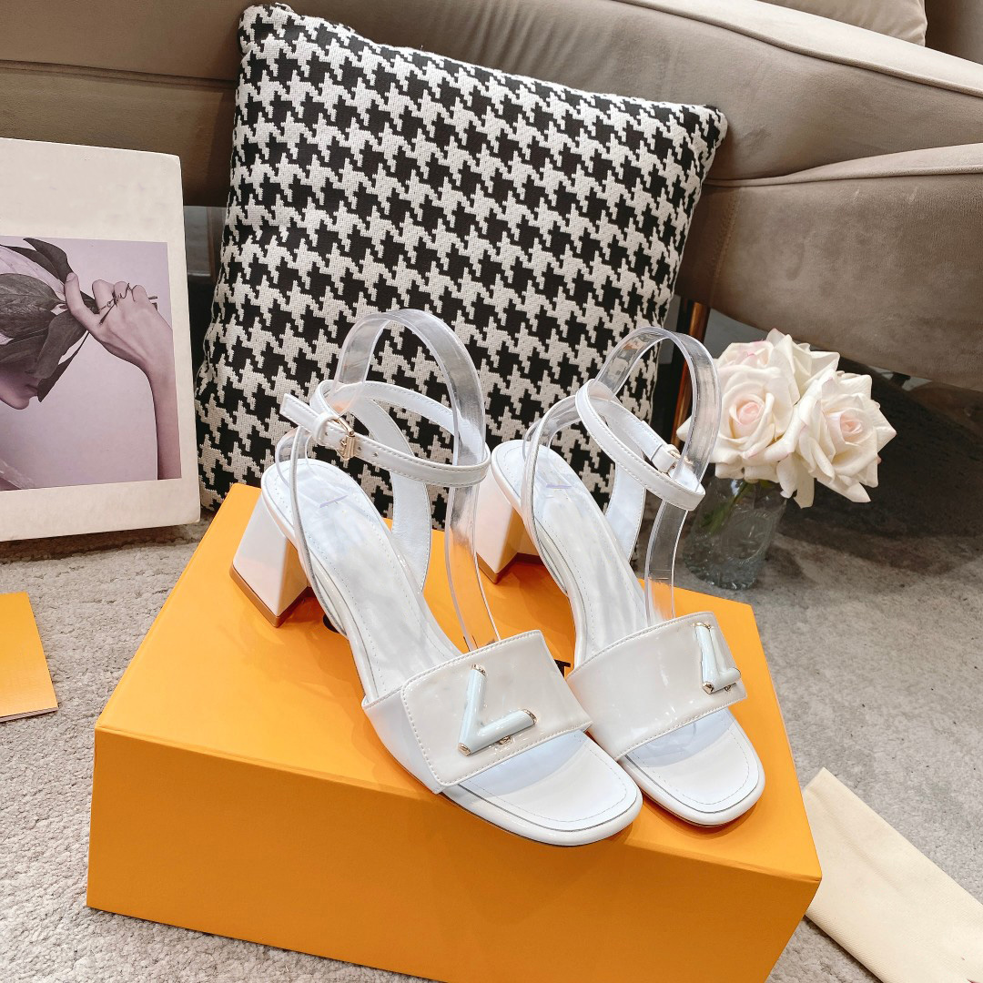 

2023 classic sandals luis Luxury designer leather ladies sandals summer vuttonity slide fashion women slippers letter drag LX041