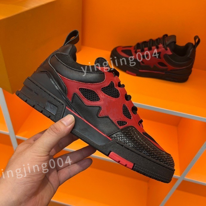 

New Luxurys Men's Trainers designer man's casual shoes Quality Men Lace-up Sneakers Outdoor Runing Sport Shoe fashion mens basketball shoes Sneaker, 04